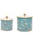 Botanica Desenli Metal Saklama Kabı Seti - 2'li Set (1,7 Lt - 3,5 Lt) 3