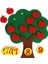 Montessori Kids Seyahat Oyuncak Keçe Etkinlik Sessiz Kitaplar Meşgul Kurulu Etkinliği Eğitim Duyusal Öğrenme Kitabı Renk: Apple Tree (Yurt Dışından) 1