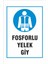 Fosforlu Yelek Giy 25X35CM Dakota Iş Güvenliği Uyarı Levhası 1