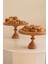 2'li 25/14 cm Mummy ve 29/17 cm Mummy Ahşap Pasta Sunum Servis Tabağı Seti 2