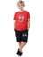 Erkek Çocuk 3'lü Set T-Shirt-Kapri-Eşofman Takımları 4