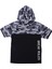 Erkek Çocuk 3'lü Kamuflaj Desenli Kapri-Baskılı Tişört- Kamuflaj Desenli Sweatshirt Alt Üst Takım 4
