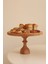 3'lü 29/17 cm Mummy, 29 cm Risus ve 17X30 cm Risus Ahşap Ayaklı Pasta Kurabiye Sunum Servis Tabağı 4