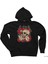 Metallica Skull Battery Siyah Kapşonlu Sweatshirt Hoodie 1