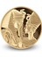 Agakulche Amenhotep Nefertiti 1/4 Ons Altın Sikke Coin 1