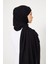 Üç Çapraz Dış Bone Hijab 1