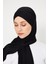 Üç Çapraz Dış Bone Hijab 4