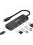 Philips SWR1603G/93 Siyah 20 cm Kablolu Type-C To 4xusb 3.0 Çoklayıcı 4
