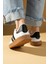 Rahat Taban Bağcıklı Kadın Sneaker 001-7001-25SIYAH 3