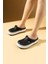 Beyaz Şeritli Yüksek Taban Comfort Eva Kadın Sandalet 011-812-25 1