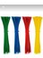 Plastik Renkli Cırt Kelepçe 3,6X15CM - 25'er Ad: Sarı-Yeşil-Kırmızı-Mavi -Kablo Bağı 1