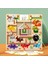 Manyetik Renk ve Numara Maze Montessori Dinozor Sayma Eşleşen Öğrenme Bulmaca Kurulu Toddler Ince Motor Becerileri Seyahat Oyuncak Çarşamba: Sarı (Yurt Dışından) 1
