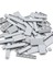 150PCS Dıy Model Pürüzsüz Ince Yapı Taşları Moc Çok Renkli Oyuncak Parçaları Toplu Figürler Düz Kiremit Tuğlaları Eğitim Çocuk Oyuncakları Renk: Açık Gri (Yurt Dışından) 1