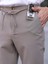 Erkek Casual Double Kumaş Yan Lastik Jogger Pantolon 5