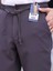 Erkek Casual Double Kumaş Yan Lastik Jogger Pantolon 5