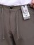 Erkek Casual Double Kumaş Yan Lastik Jogger Pantolon 5