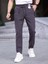 Erkek Casual Double Kumaş Yan Lastik Jogger Pantolon 1