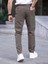 Erkek Casual Double Kumaş Yan Lastik Jogger Pantolon 2