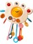 Montessori Pull String Duyusal Oyuncaklar Bebek 6 12 Aylık Silikon Etkinlik Oyuncakları Geliştirme Bebek Için Eğitim Oyuncakları 1 Ila 3 Yıllık Tolor: Kayıplı Bant (Yurt Dışından) 1