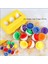 Akıllı Yumurta Oyuncak Çocuklar Için 2 Ila 4 Yıl Montessori Eğitim Oyuncakları Alfabe Numaraları Kabul Etme Bulmaca Çocuklar Toddler Oyunları Renk: Şekil 6pcs B (Yurt Dışından) 1