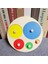 Çocuk Montessori Educational Çok Geometrik Şekli Renk Sıra Bulmaca Ahşap Boza Oyun Oyuncakları Çocuklar Için Bebek Hediyeleri Renk: XL10902 (Yurt Dışından) 1