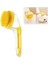 1pc Pet Bath Brush Soft Silicone Long Handle With Shampoo Dispenser Gentle Mage For Grooming And Cleaning Fur And Hair Renk:c/boyut:tek Boyut (Yurt Dışından) 1