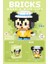 Disney Dikiş Oyuncak Binası Siyahlar Lega Disney Bloklar Karikatür Karakter Birleştirilmiş Model Yapı Bebek Oyuncakları Çocuk Hediyeleri Renk: Mkmouse/boyut: Kutu Yok (Yurt Dışından) 1