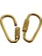 10 Çeşitli Renk Minik Küçük Çelik Inci Vidalı Kilitleme Karabina Anahtarlıklar Toka Güvenlik Kancası Anahtarlık Anahtarlık Edc Fob Dişli Dıy Renk: Altın (Yurt Dışından) 1