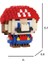 Sanrio Micro Yapı Taşları Kirby Kuromi Anime Luffy Chopper Marioed Montajlı Model Mini Tuğla Figür Toys Çocuklar Için Hediyeler: A625/BOYUT: Kutu Yok (Yurt Dışından) 1