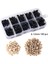 100PCS 5/6 // 7/8/9/10/12/14/18/20 20MM Plastik Güvenlik Oyuncaklar Için Dıy Karışım Boyu Oyuncaklar Için Tığ Işi Hayvan Gözü: 5mm Siyah 100 Pcs/boyut: 100 Pcs (Yurt Dışından) 1