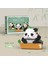 Yaratıcı Dıy Ipable Hayvan Sevimli Mini Çin Tarzı Hayvan Panda Bina Back Eğitim Çocuk Oyuncakları Çocuklar Için Model Tuğlalar Renk: W1118 Nobox (Yurt Dışından) 1