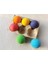 Yüksek Kaliteli Ahşap Oyuncaklar Kireç Ahşap Gökkuşağı Kemer Istifleme Blokları Bina Yarı Renk Sıralama Peg Bebek Topları Çocuklar Için Çıta Playcolor: Mat Toplar 6 (Yurt Dışından) 1