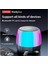 K3 Plus Bluetooth Hoparlör Rgb Renkli Işıklı Taşınabilir Kablosuz Hoparlör Bt 5.2 2