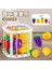 Montessori Bebek Oyuncakları 0-12 Ay Duyusal Gelişim Öğrenme Eğitim Oyuncakları Renkli Bloklar Bebekler Için Sıralama Oyunu Bebek Renk: Kesme Meyvesi (Yurt Dışından) 1