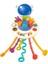 Bebek Montessori Duyusal Geliştirme Eğitim Oyuncakları Çekme Parmak Kavrama Eğitimi Erken Öğrenme Oyuncak Diş Çıkarma Bpa 1-3y Renk: Beyaz Astronot (Yurt Dışından) 1