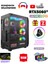 Ayvass X5 Intel Core I5-14400F 32GB Ram 1tb M.2 Nvme SSD 8gb Gddr7 RTX5060TI Sıvı Soğutmalı Oyuncu Bilgisayarı 3