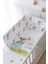 Bebek Başucu Koruyucu ve Baskılı Çarşaflı Uyku Seti - Pure Baby Serisi - Kelebekle Tavşan 3