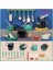 Kids Mutfak Oyuncakları Set 28 Adet Play Play Plays Plays ile Mutfak Aksesuarları Kiti Yiyecek Yemek Oyuncak Toddler Kız Boy Hediye Renk: Yeşil-28 Pcs (Yurt Dışından) 1