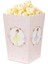 Balerin Temalı Karton Mısır Kutusu Popcorn Kutusu 8'li 2