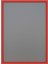 Alüminyum Açılır Kapanır Çerçeve Gönye Köşe - B2 - 50 x 70 cm - Kırmızı - 25MM 1
