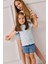 Kız Bebek Beli Lastikli Jean Şort E5245A525SM 1
