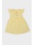Kız Bebek Basic Düz Kısa Kollu Flamlı Poplin Elbise Z7402A225SM 3