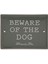 Dbl Dikkat Köpek Var Uyarı Tabelası, Seramik, Gri, 20X16CM Nrmsa 1