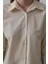 Uzun Kol Gömlek - Ekru 2