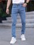Erkek Slim Fit Casual Likralı Kot Pantolon 1