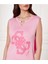 4g Sl Over Tee Kadın Pembe T-Shirt E5GI04K68D2-G66G 5
