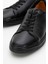 Erkek Bağcıklı Comfort Casual Ayakkabı Gerçek Deri Fr 245531 Siyah 3