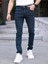 Erkek Slim Fit Casual Likralı Kot Pantolon 1