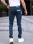 Erkek Slim Fit Casual Likralı Kot Pantolon 2