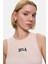 Salınas Toz Pembe Sıfır Kol Nakışlı Standard Fit Kadın Tshirt 2
